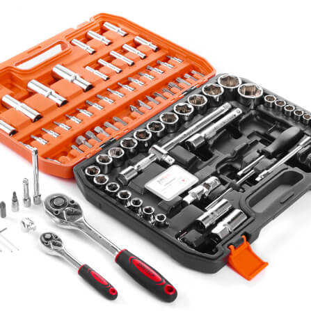 ชุดบ็อกซ์ InnTech รุ่น WKT-94PCS 1/4 , 1/2 นิ้ว แพ็ก 94 ชิ้น_5